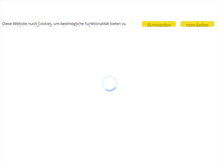 Tablet Screenshot of mfg-weilmuenster.de